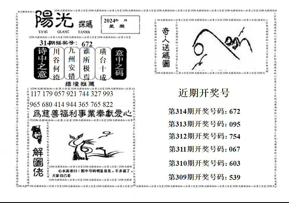 3D阳光探码