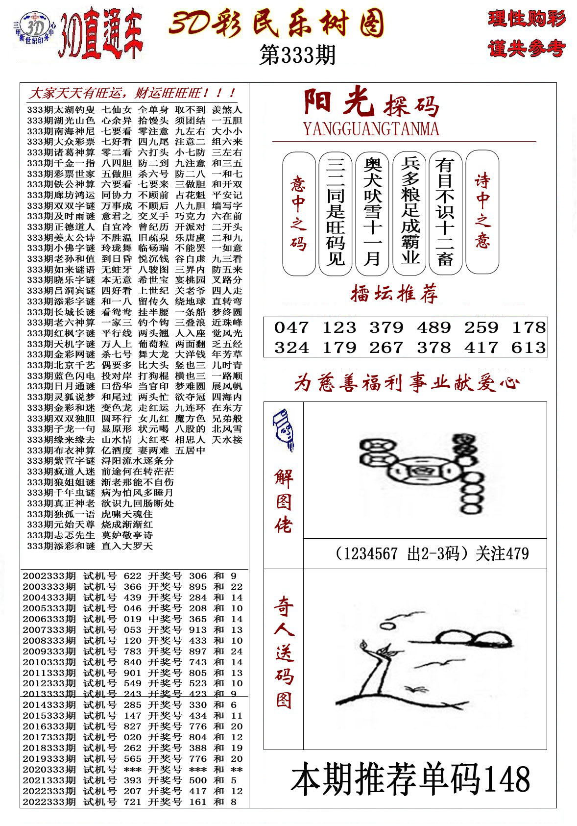 3D彩民乐树图