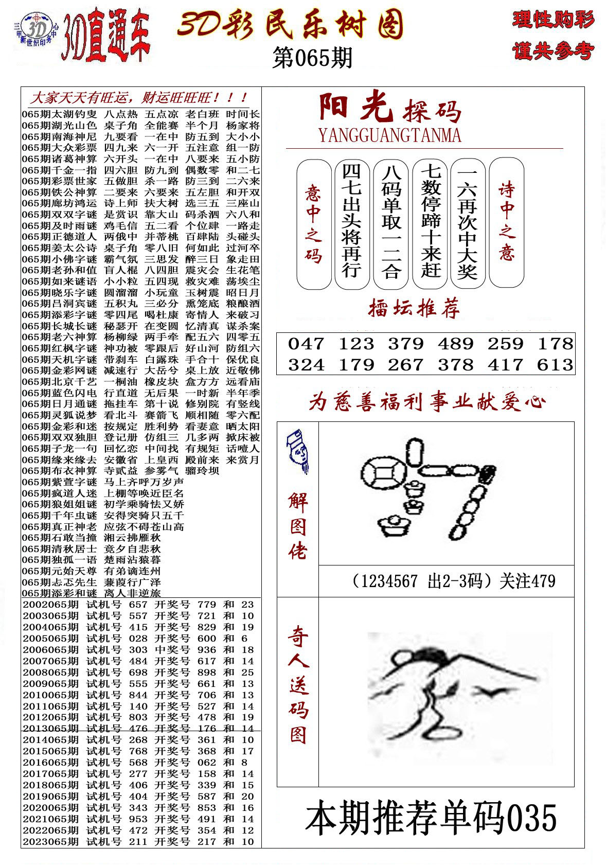 3D彩民乐树图