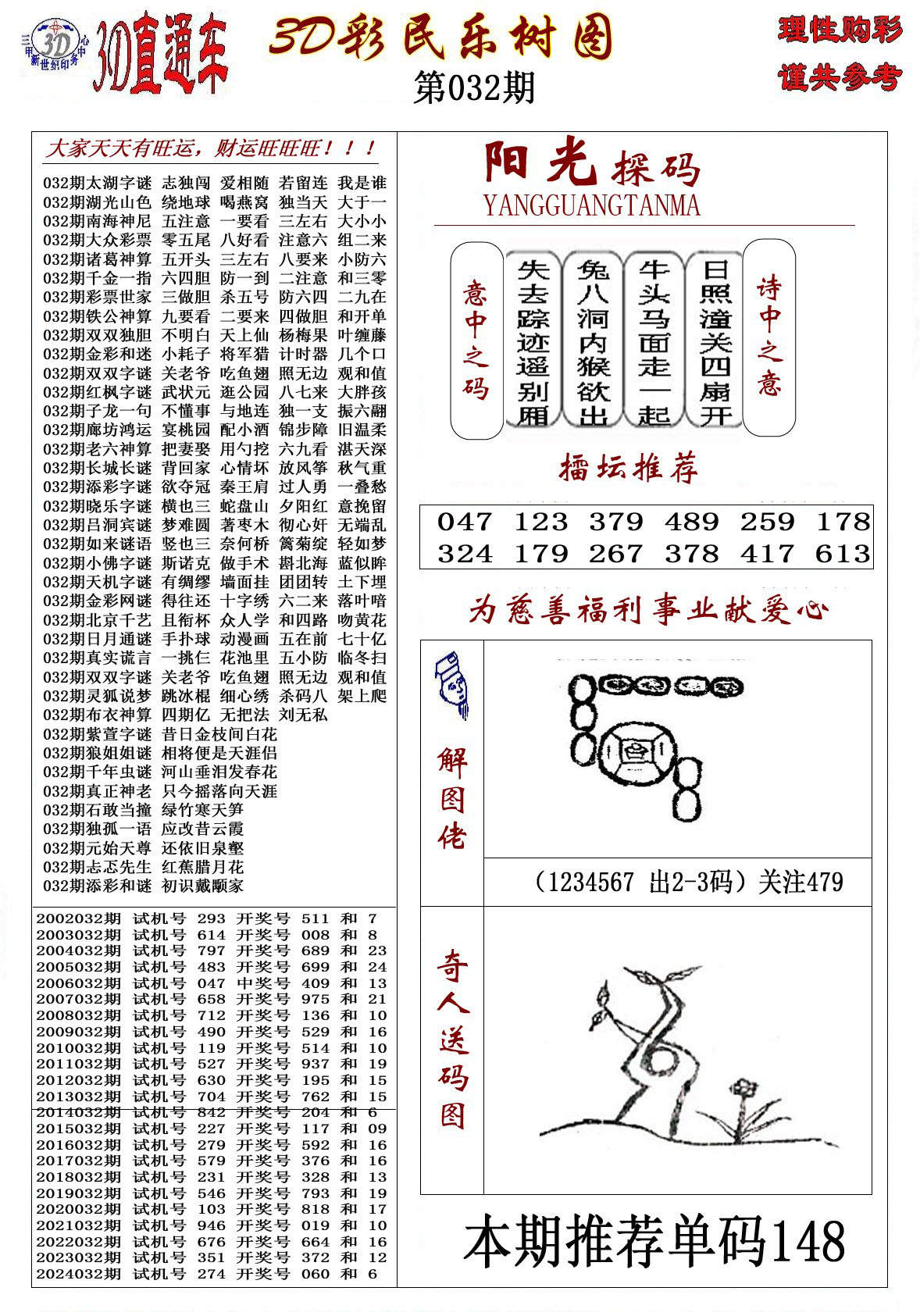 3D彩民乐树图