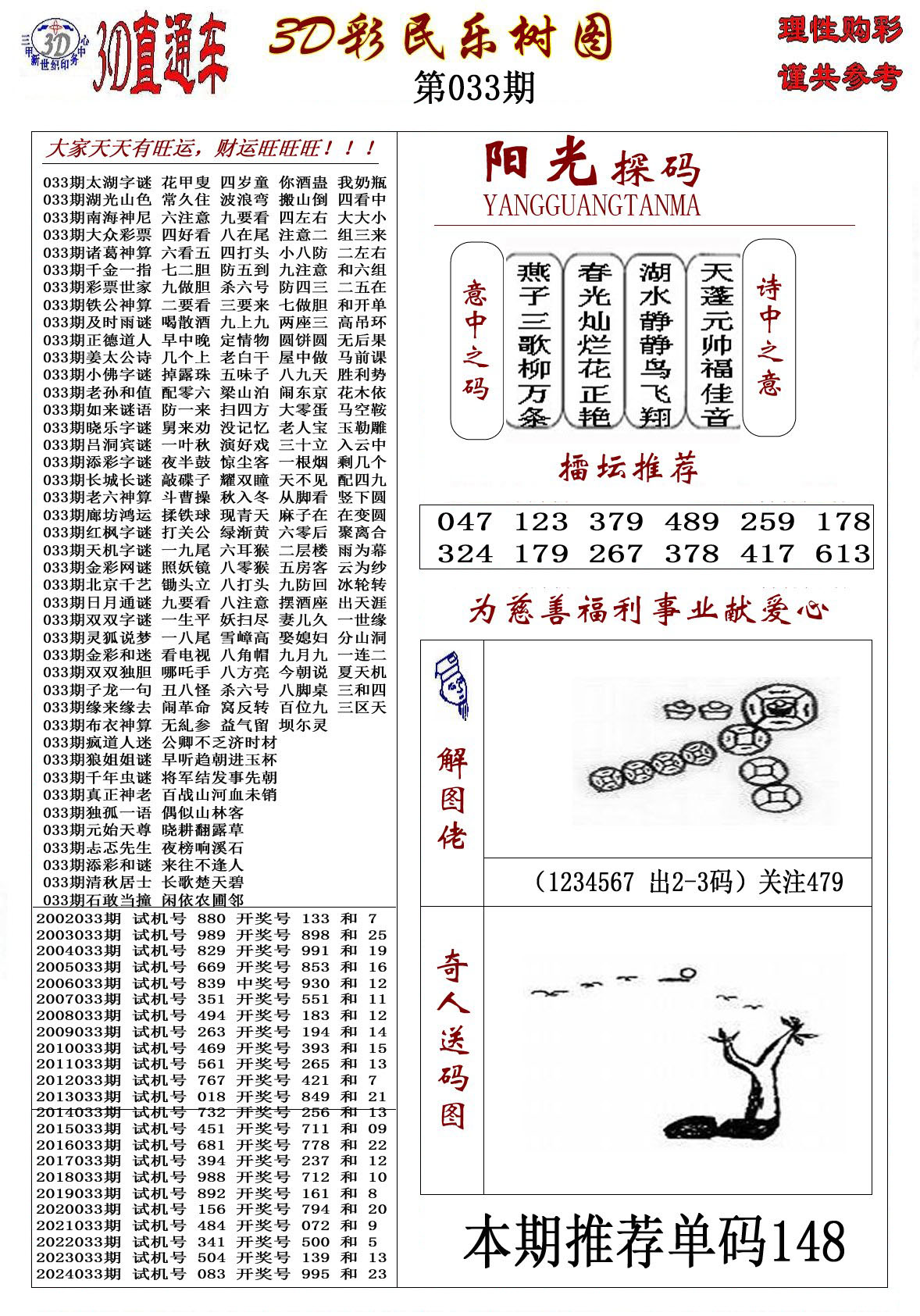 3D彩民乐树图