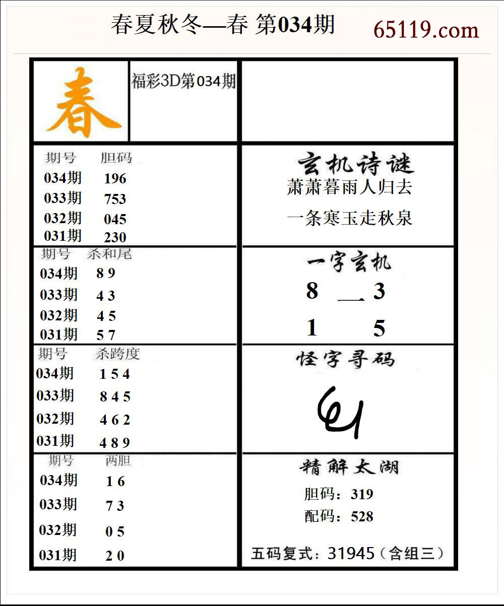 春夏秋冬—春