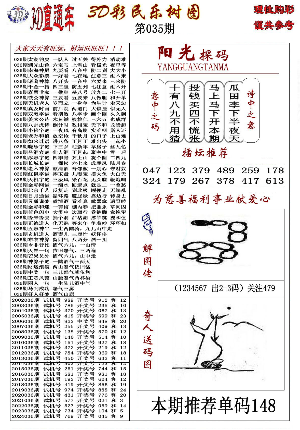 3D彩民乐树图