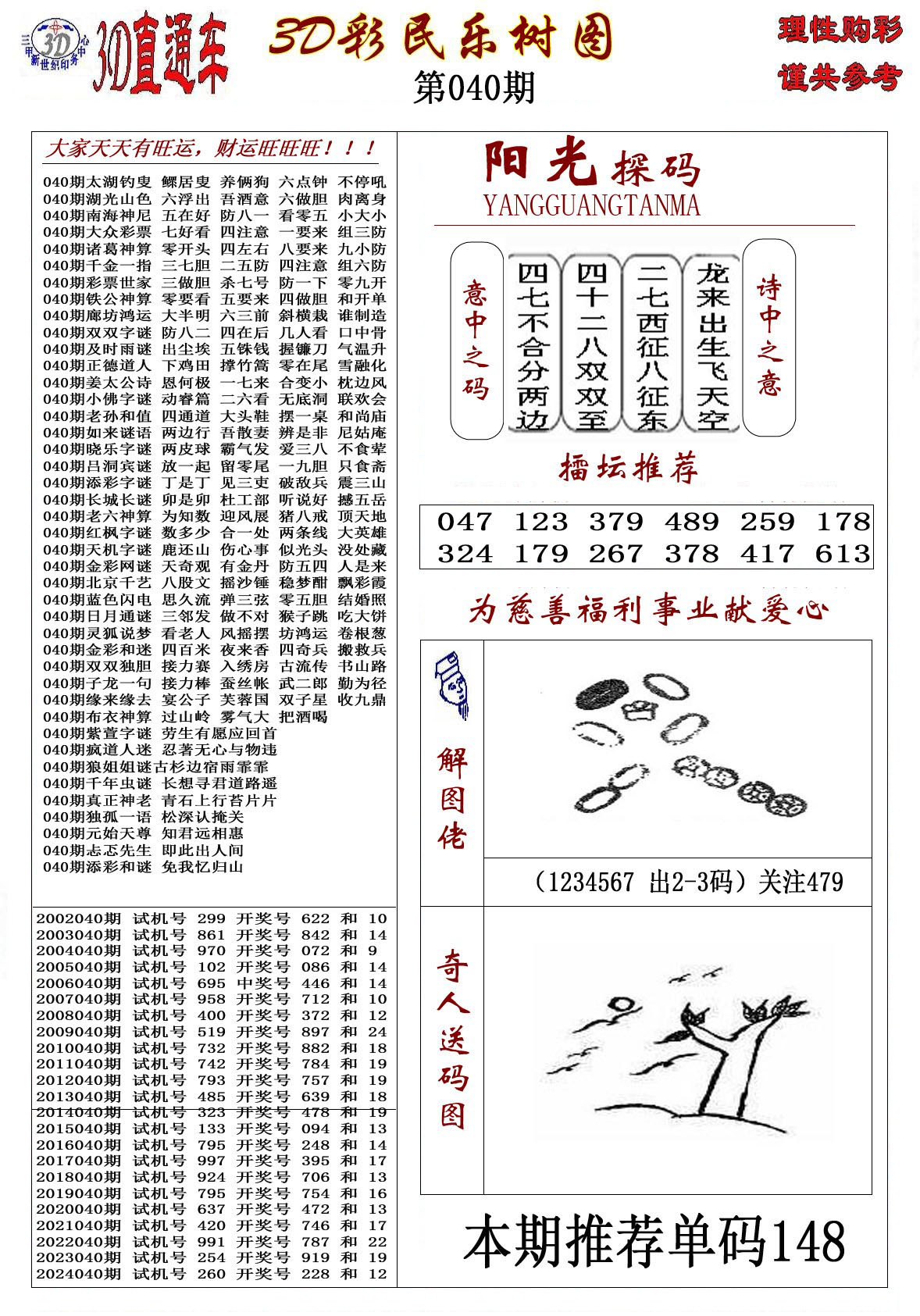 3D彩民乐树图