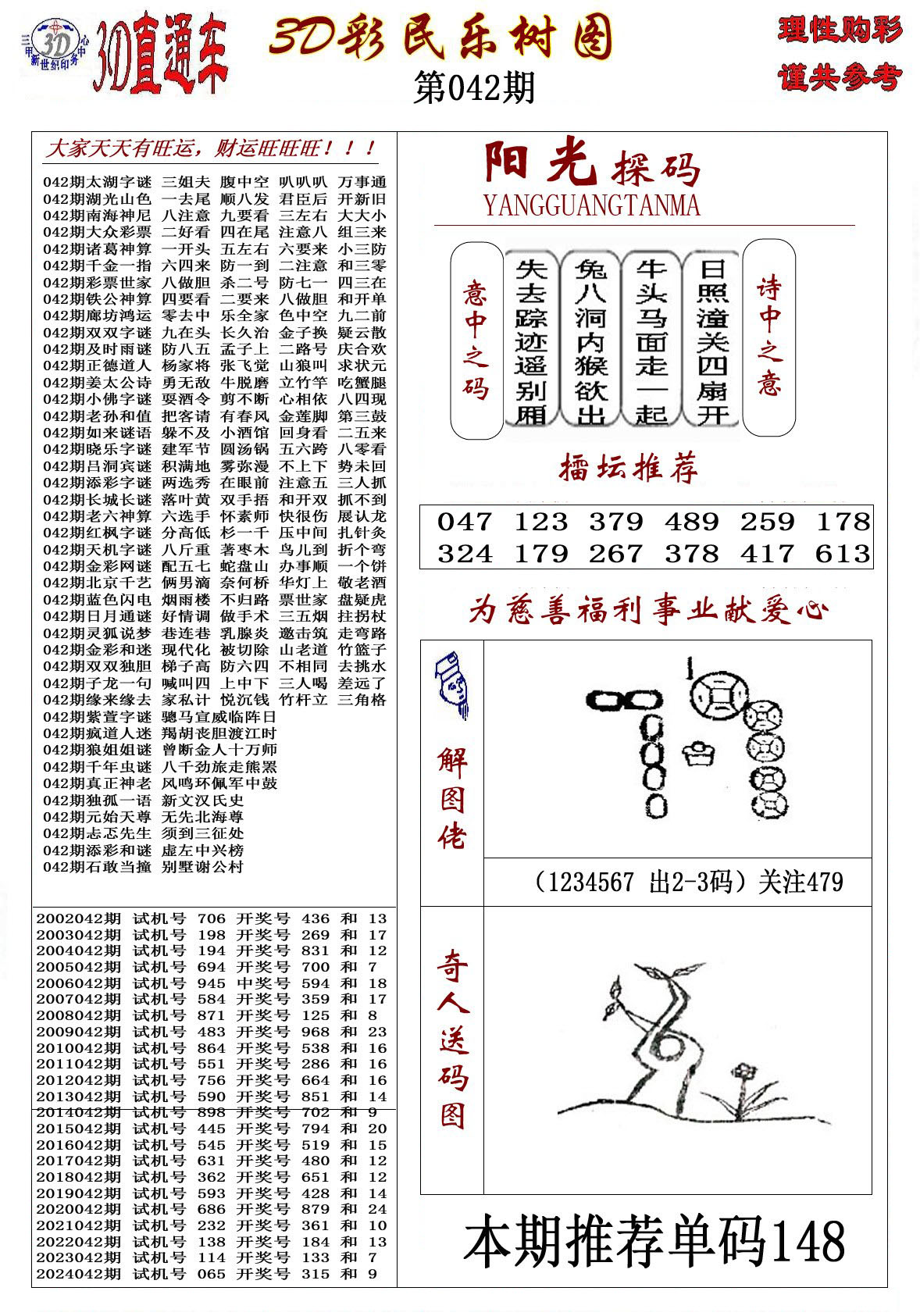 3D彩民乐树图